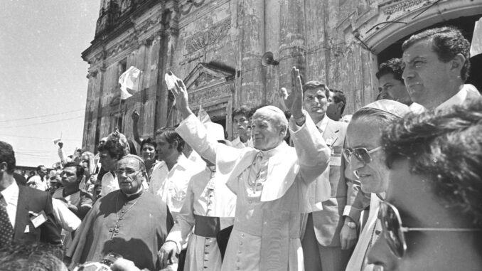 La visita del Papa Juan Pablo II a Nicaragua se realizó en marzo de 1983./ Referencial