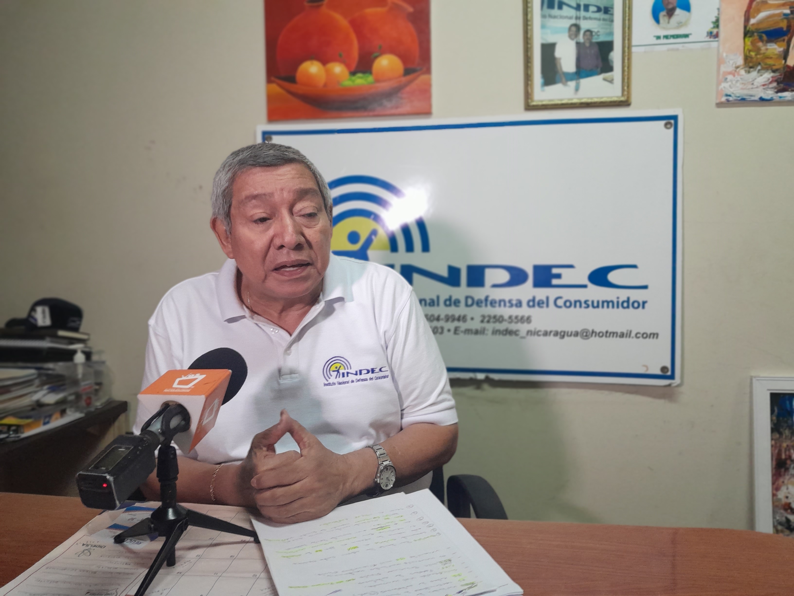 Marvin Pomares, director del Indec