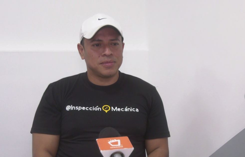 Daniel Bravo, propietario de Inspección Mecánica Bravo