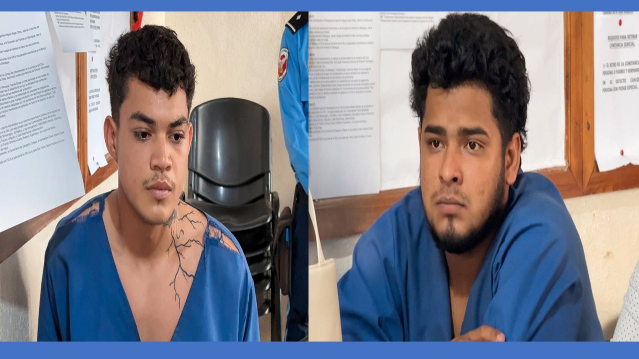 Sergio Bil Aguilar Rodríguez, de 19 años de edad y Jayme Antonio Velázquez Quiroz de 25 años./ cortesía