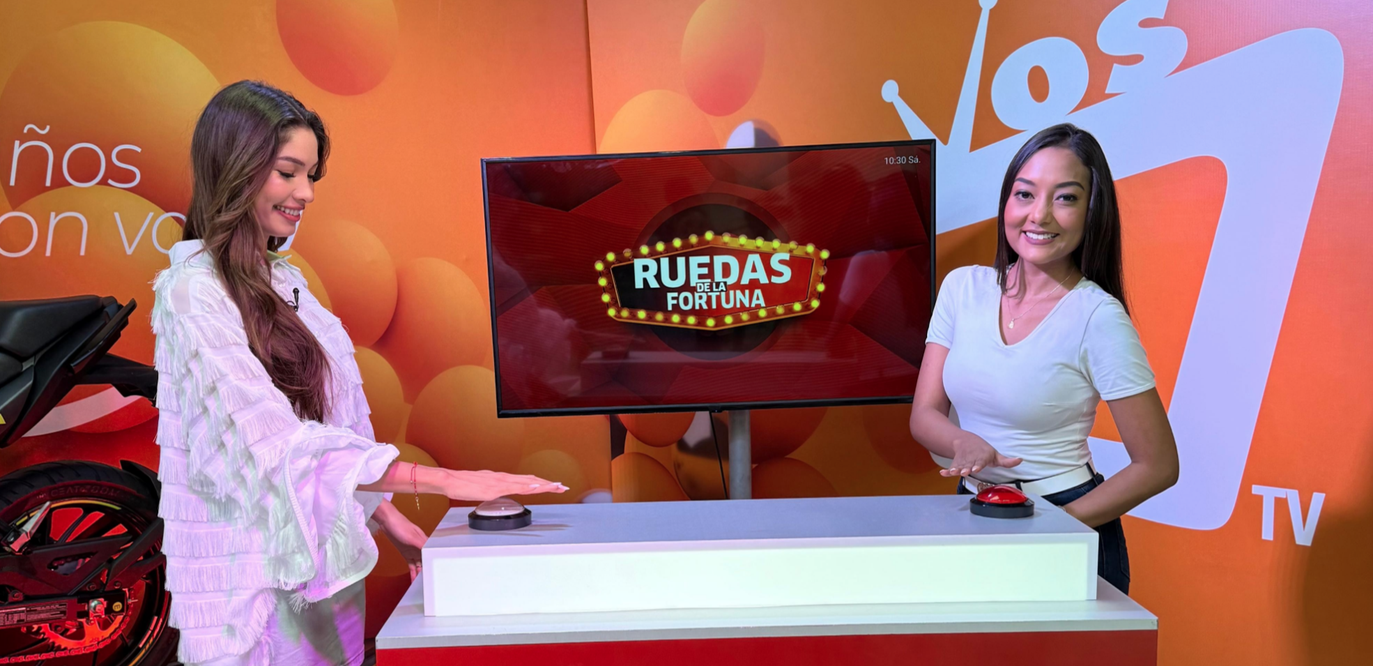   Birmania Rodríguez y Andrea Briceño. /María Fernanda Leclair.