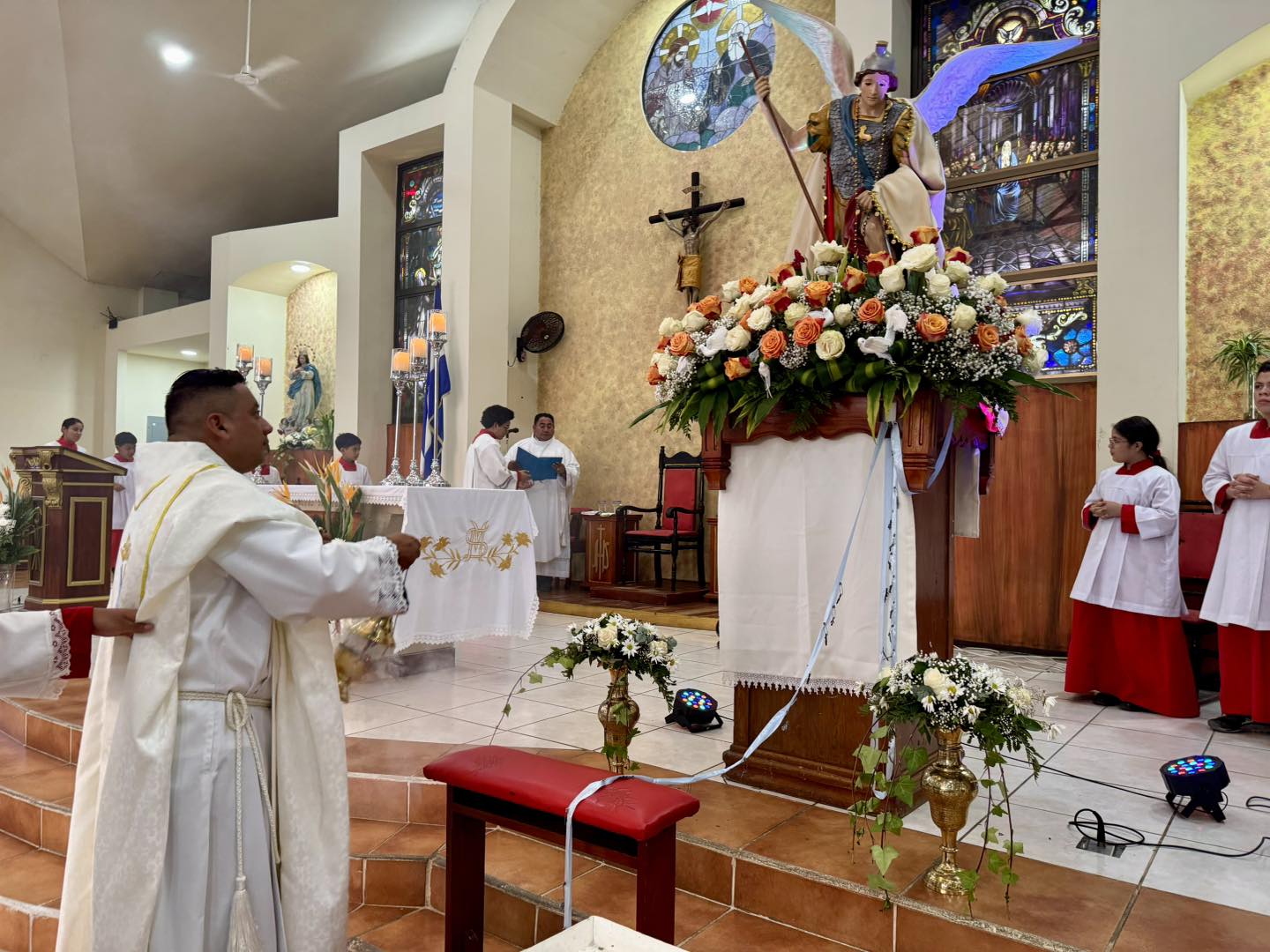 Parroquia San Miguel Arcángel en Managua