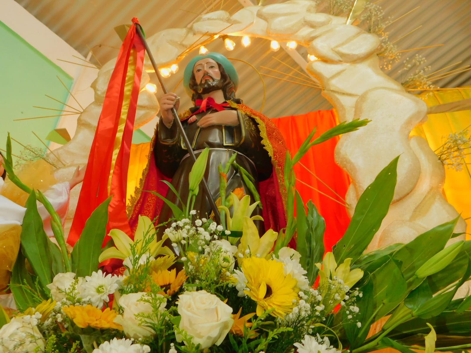 Imagen de Santiago de la capilla ubicada en el barrio La Esperanza.
