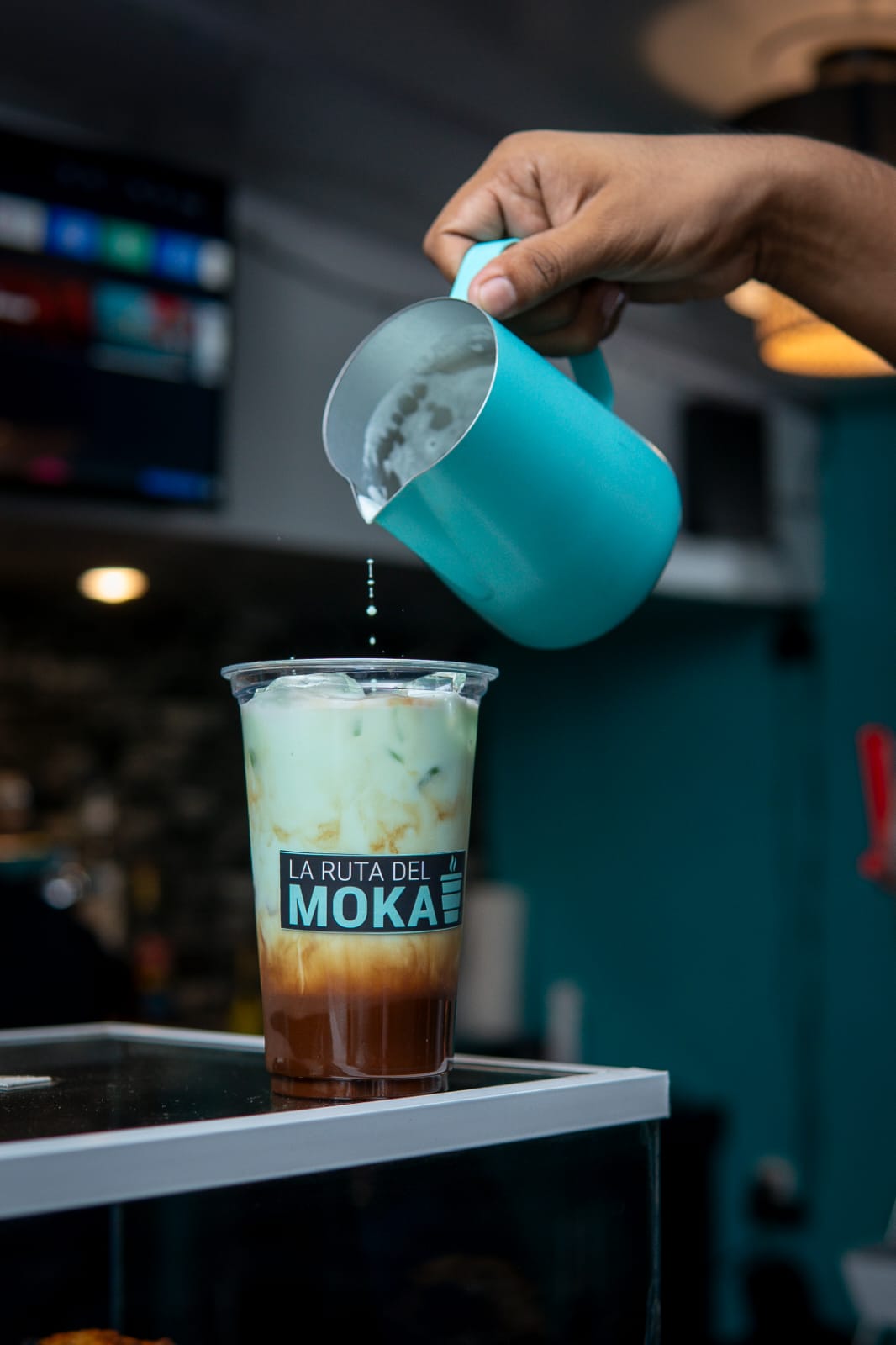 Iced moka menta./ cortesía