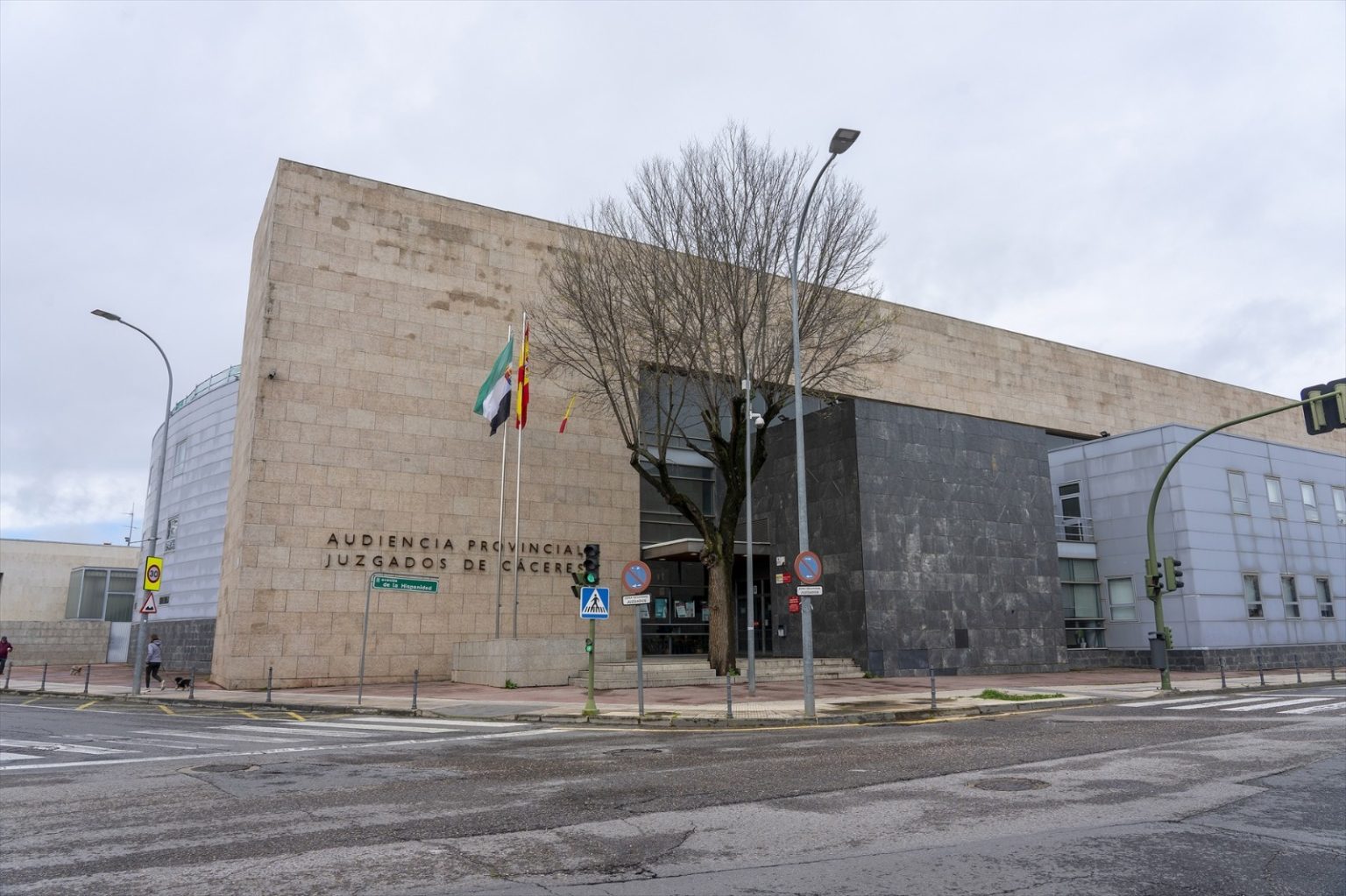 Palacio de Justicia de Cáceres. 